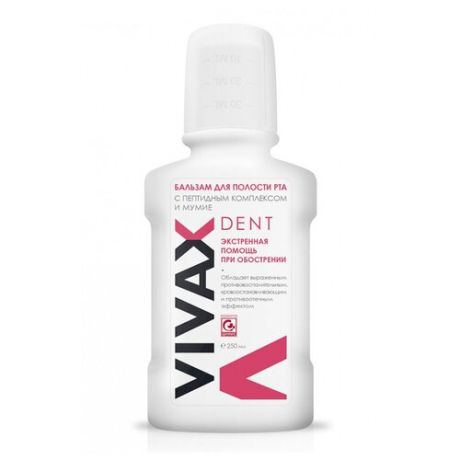 Vivax Противовоспалительный бальзам для полости рта, 250 мл