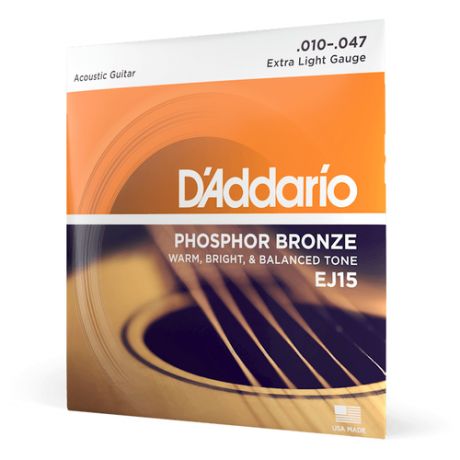 D ADDARIO EJ15 Струны для акустической гитары