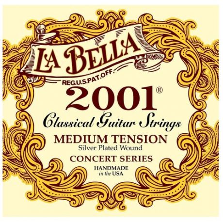 LA BELLA 2001M Струны для классической гитары