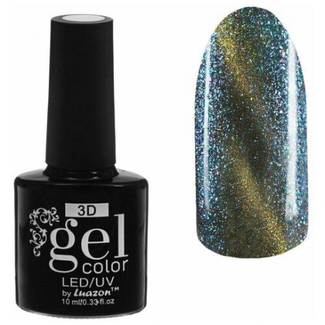 Luazon Гель-лак 3D Gel color, 10 мл, 16-029 бордовый