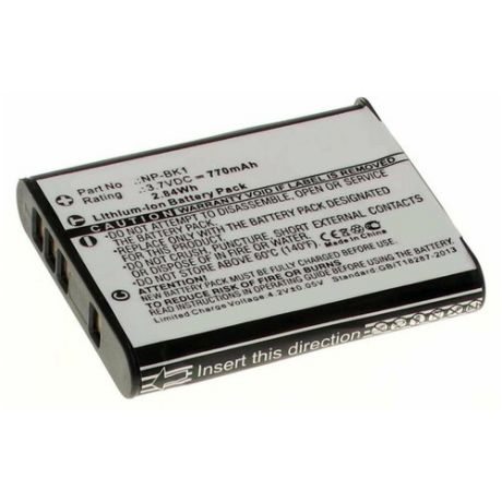 Аккумулятор iBatt iB-B1-F303 770mAh для Sony NP-BK1,
