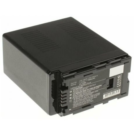 Аккумулятор iBatt iB-B1-F376 7800mAh для Panasonic VW-VBG6, VW-VBG260, VW-VBG070A, VW-VBG130, VW-VBG070, VW-VBG260E-K, VW-VBG260-K, VW-VBG130E-K,
