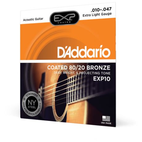 D ADDARIO EXP10 Струны для акустической гитары