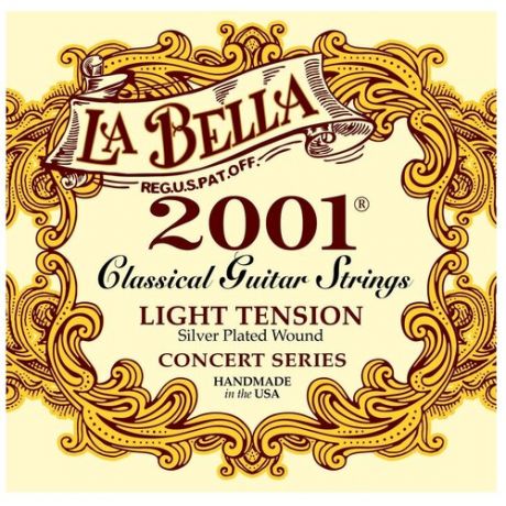 LA BELLA 2001L Струны для классической гитары