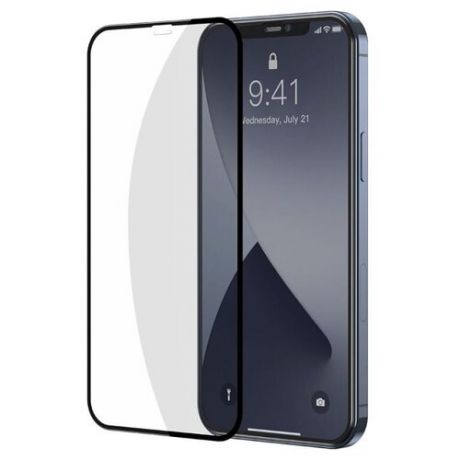 Защитное стекло Baseus Full- screen Curved Tempered 0.3mm (SGAPIPH54N- KA01) для iPhone 12 mini (Black)