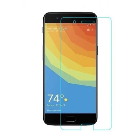 Ультратонкое износоустойчивое сколостойкое олеофобное защитное стекло-пленка для OnePlus 5