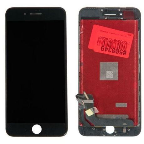Дисплей в сборе с тачскрином и монтажной рамкой для Apple iPhone 7 Plus Tianma, черный