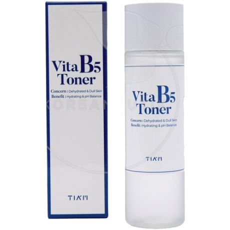 Увлажняющий мягкий тонер | Tiam My Signature Vita B5 Toner 180мл