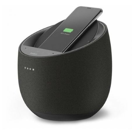 Belkin Soundform Elite Hi-Fi Smart Speaker + беспроводное зарядное устройство Black (G1S0001tt-BLKV2)