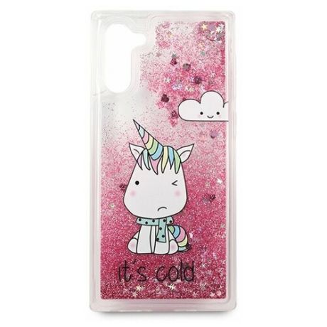 Чехол для Samsung Note 10 Pink Summer TPU (little unicorn)