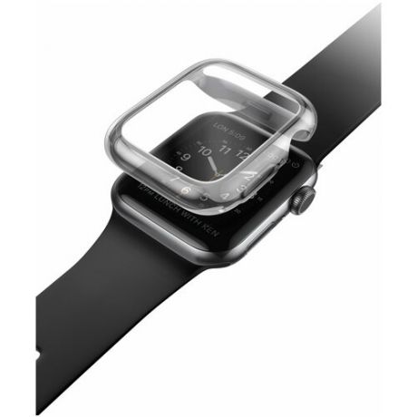 Чехол Uniq для Apple Watch 3/4/5 40 mm Garde Smoke grey