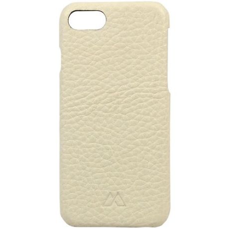 Чехол Moodz для iPhone 7/8 Floter leather Hard Caramel (white)