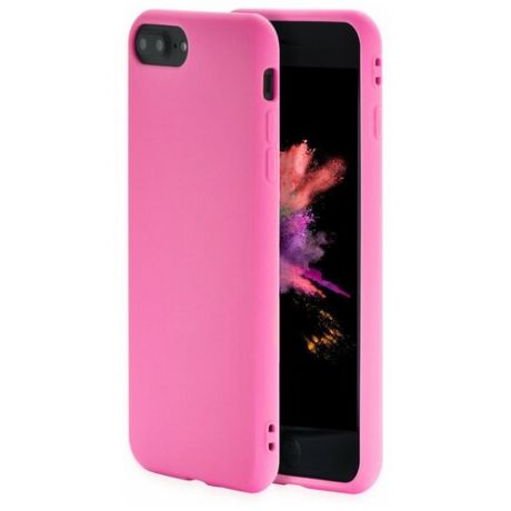 Чехол накладка iPhone 7/8 Plus Gurdini Soft Lux (3) розовый