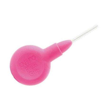Paro Flexi Grip Цилиндрические ершики, супер-тонкие, экстра-мягкие, Ø 2.0 мм, цвет-розовый, 4 шт.