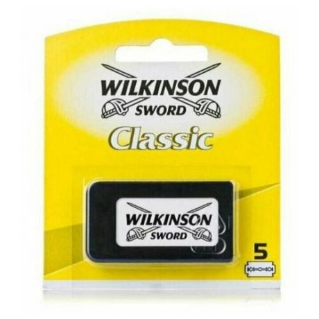 Wilkinson Sword Classic / Schick / Сменные кассеты для "Т"- образного станка (5 шт)