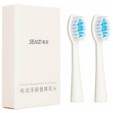 SEAGO / Сменные насадки для электрических зубных щеток SEAGO 915, 920, 912, 582