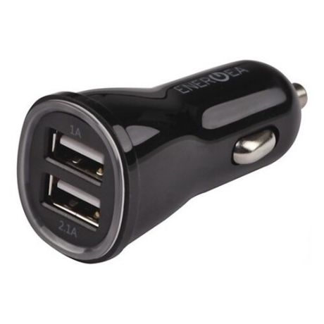 Автомобильное ЗУ EnergEA на 2 USB black 3.1A (3.4A)