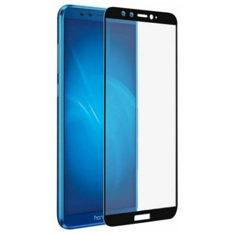 Полноэкранное защитное стекло для телефона Huawei Honor 9S, Y5p / Стекло на Хуавей, Хонор 9С, У5п / Стекло на весь экран / Full Glue от 3D до 21D (черный)