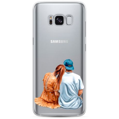 Силиконовый чехол Влюбленная парочка на Samsung Galaxy S8 / Самсунг S8