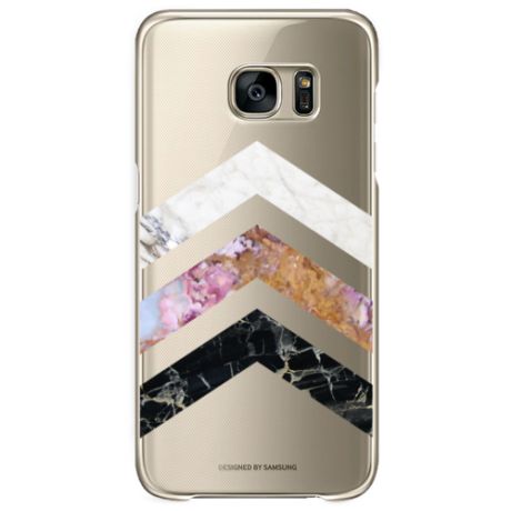 Силиконовый чехол Три камня на Samsung Galaxy S6 edge / Самсунг S6 edge