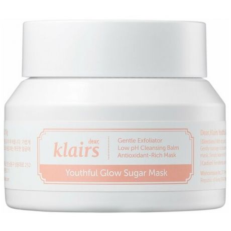 Сахарная маска- скраб для сияния кожи Klairs Youthful Glow Sugar mask, 110 гр