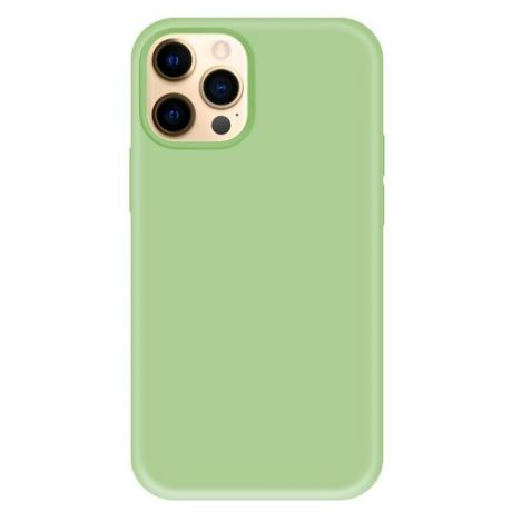 Krutoff / Чехол-накладка Krutoff Silicone Case для iPhone 12 Pro Max (mint) 1
