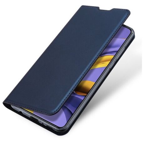 Чехол книжка Dux Ducis для Samsung Galaxy A71 (SM- A715F), Skin Pro, синий