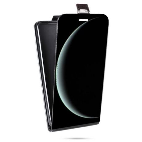 Дизайнерский вертикальный чехол-книжка для Huawei P30 Lite Тайны космоса
