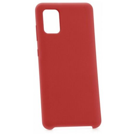 Чехол на Samsung Galaxy A31 Derbi Slim Silicone-2 красный