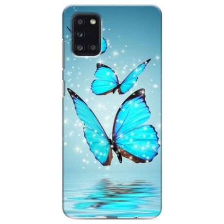Дизайнерский пластиковый чехол для Samsung Galaxy A31 Бабочки