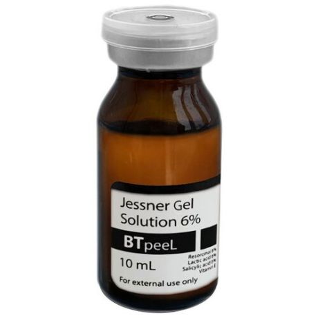 Пилинг Джесснера 6% гелевый с витамином Е BTpeel, 10мл