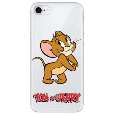 Чехол накладка лицензия Tom & Jerry для iPhone SE(2020) / 7 / 8, айфон SE(2020), 7, 8 (Том и Джерри 09)