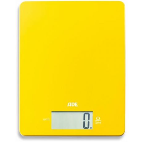 Весы кухонные ADE Leonie KE1800-2 yellow, пластик
