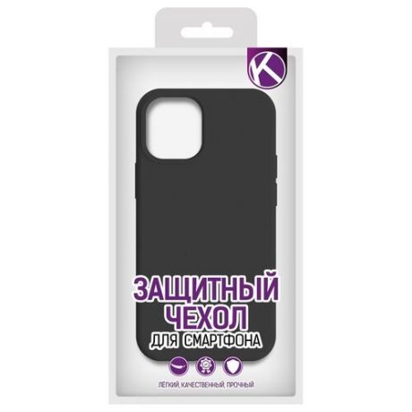 Krutoff / Чехол-накладка Krutoff Silicone Case для Samsung (A217) Galaxy A21s черный