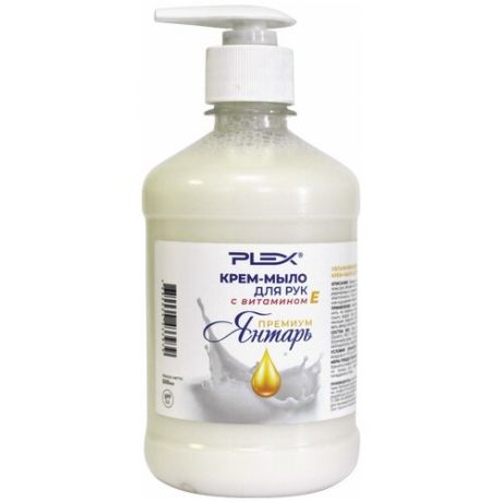 PLEX Крем-мыло жидкое Премиум с витамином Е 5л