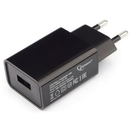 Сетевое зарядное устройство Cablexpert MP3A-PC-25, черный