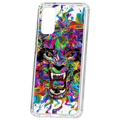 Чехол на Samsung Galaxy S20 / S11e Kruche print Colored beast / Чехол для Samsung / чехол с рисунком / чехол с принтом / чехол для самсунг / чехол для самсунг / бампер на гелакси / чехол накладка для гэлэкси / противоударная накладка для Samsung Galaxy / защита для Galaxy / защита на Samsung / cиликоновый чехол для Samaung Galaxy / пластиковый чехол на Самсунг / защитный чехол для самсунг / чехольчик / защита телефона / ударопрочный чехол / галакси