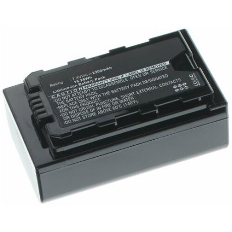Аккумулятор iBatt iB-B1-F435 2200mAh для Panasonic VW-VBD58, VW-VBD78, VW-VBD29,