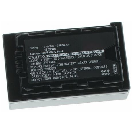 Аккумулятор iBatt iB-U1-F435 2200mAh для Panasonic HC-X1000, AJ-PX270, HC-MDH2, HDC-MDH2, AJ-PX270EN,