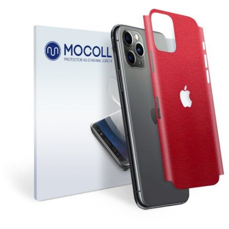 Пленка защитная MOCOLL для задней панели Apple iPhone 11 Pro Металлик Красный