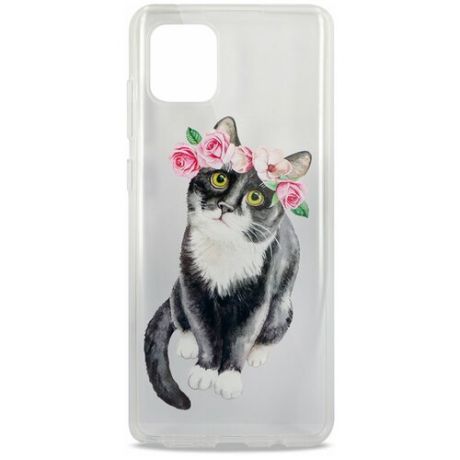 Чехол для Samsung Note 10 Lite / A81 Lovely силикон Premium (Cat)