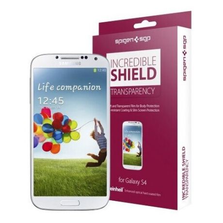 Набор защитных пленок SPIGEN для Galaxy S4 - Incredible Shield 4.0 - SGP10192