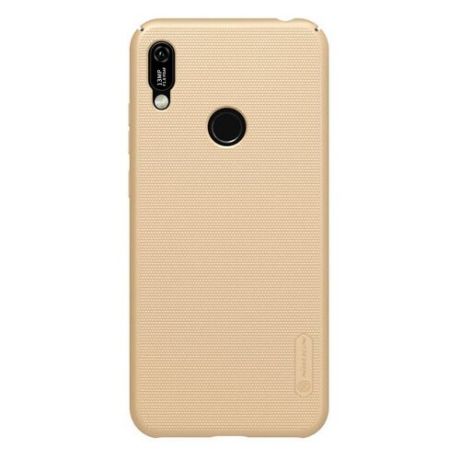 Чехол для телефона "Nillkin Super Frosted", для Huawei Y6 Pro (2019), цвет золотистый