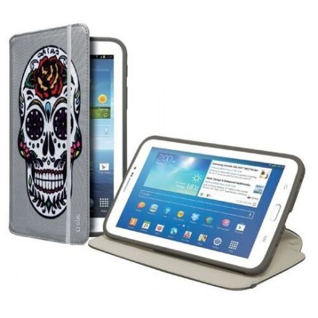 Чехол-книжка с подставкой для планшета Samsung Galaxy TAB 3 7.0 "Book Hammer", серый