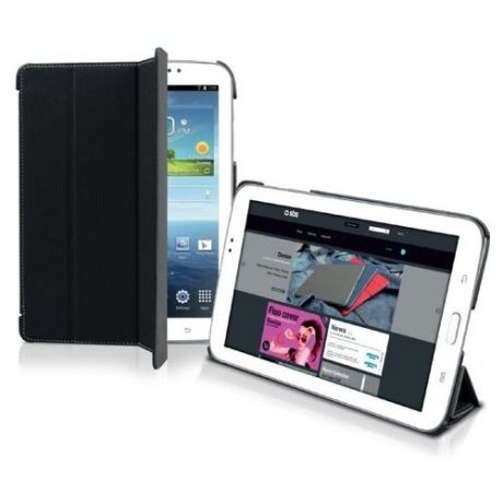 Чехол-книжка для планшета Samsung Galaxy Tab 3 7.0 "Denim", черный