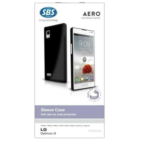 Чехол "Aero" для LG Optimus L9 (черный)