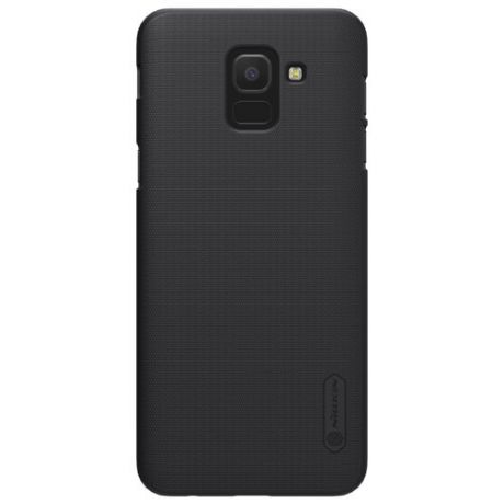 Чехол для телефона "Nillkin Super Frosted", для Samsung Galaxy J6, цвет черный
