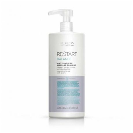 RP RESTART BALANCE ANTI DANDRUFF MICELLAR SHAMPOO Шампунь мицеллярный для кожи головы против перхоти и шелушений, 1000 мл