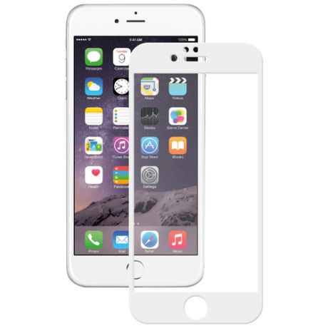 Пленка защитная Deppa стекло 3D для Apple iPhone 66S Plus, 0.3 мм, белое, Deppa