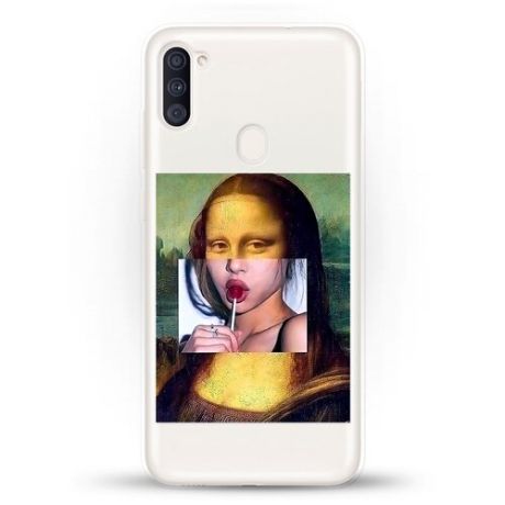 Силиконовый чехол Мона на Samsung Galaxy A11